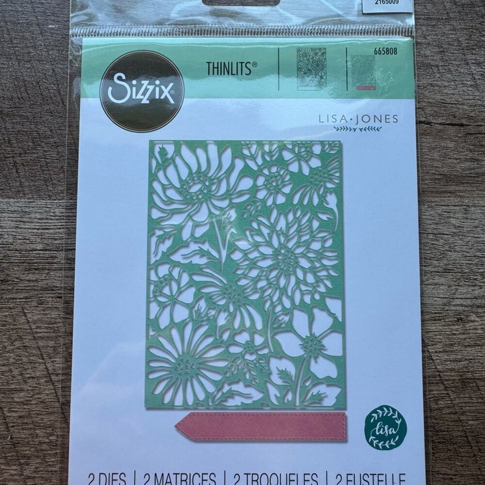 Sizzix Botanic Scene Thinlits Die Set